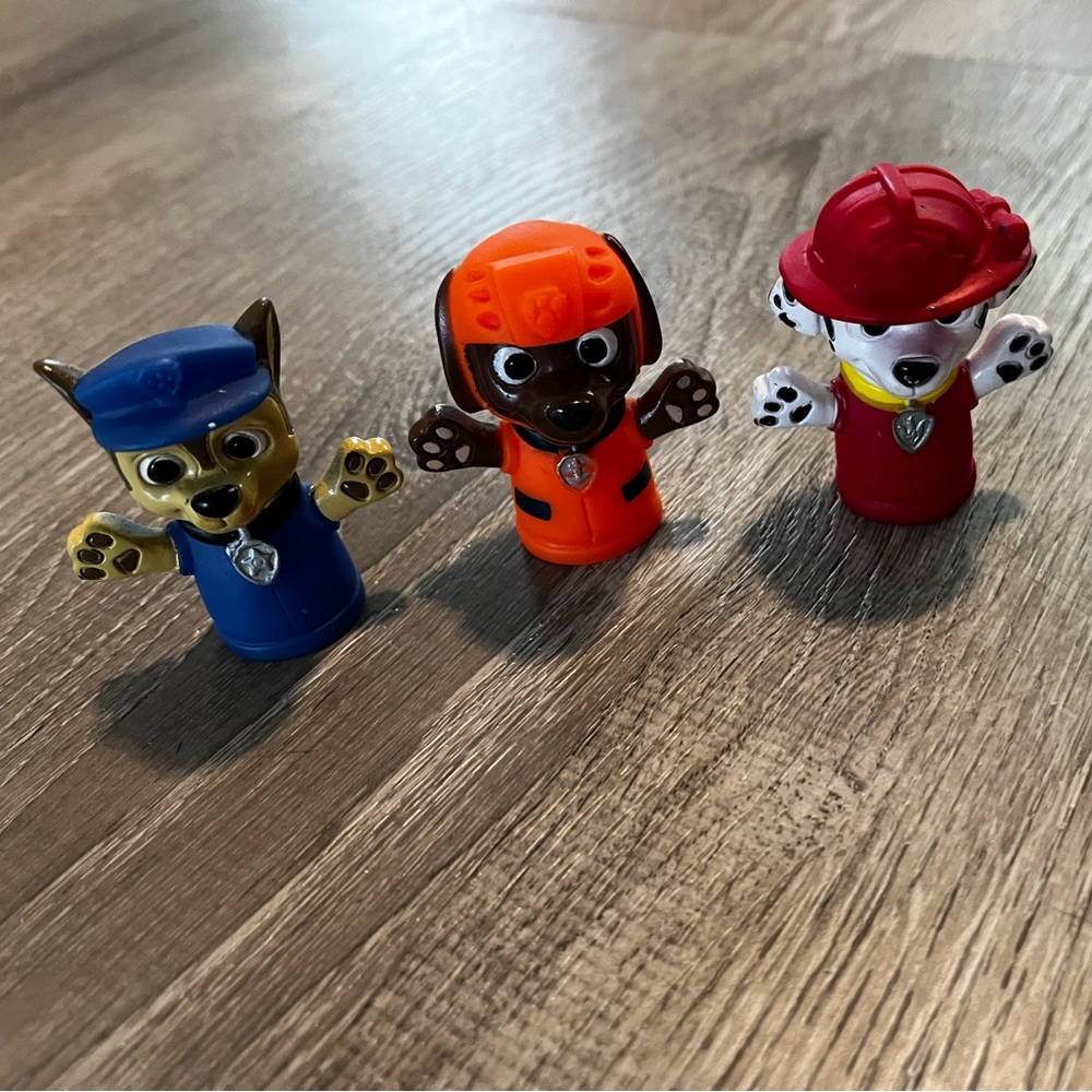 Paw Patrol finger puppets